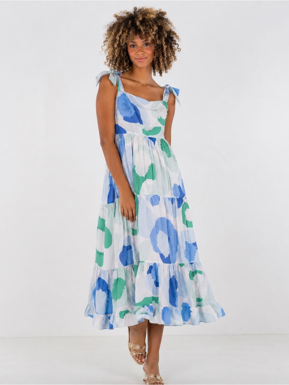 Emily McCarthy Bow Maxi‎ Dress